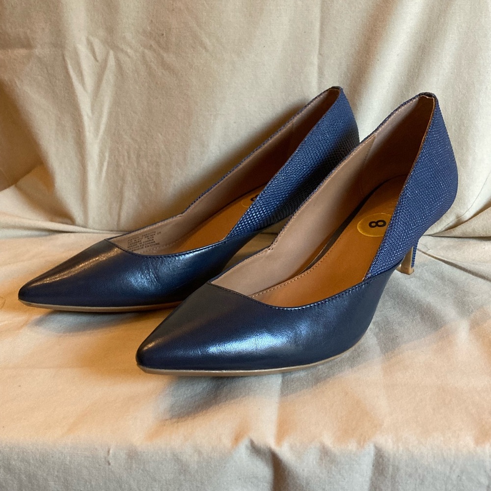 Calvin Klein Navy Blue Pumps